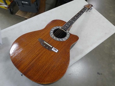 Lot 2162 - Ovation Legend model: 17777 electro acoustic...
