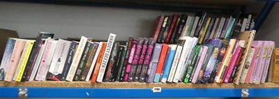 Lot 2188 - Half shelf of fiction and biography books