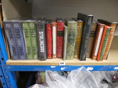 Lot 2192 - A selection of sealed folio society books, 2...