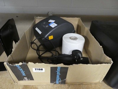 Lot 2198 - Zebra ZD220 thermal label printer