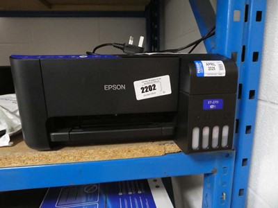 Lot 2202 - Unboxed Epson Eco Tank ET2711 printer