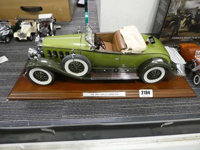 Lot 2184 - Diecast model of Danbury Mint 1930 Cadillac...