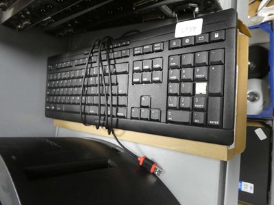 Lot 2248 - Boxed Lenovo keyboard with an unboxed Cherry...