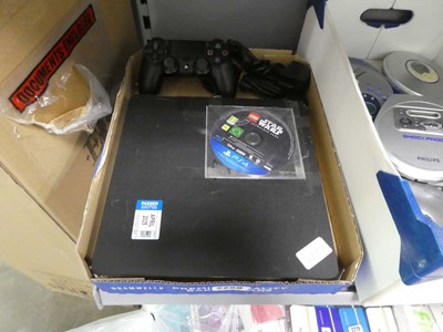 Lot 2250 - Unboxed PlayStation 4 with controller and copy...