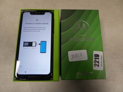 Lot 2219 - Boxed Motorola Moto G7 Play XT1952-1, 2 plus...