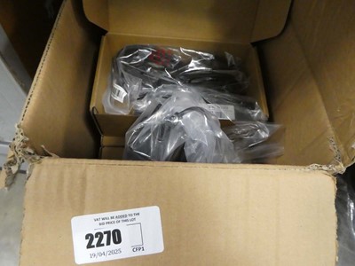 Lot 2270 - Box containing various charging cables