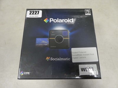 Lot 2227 - Sealed Polaroid Socialmatic instant print...