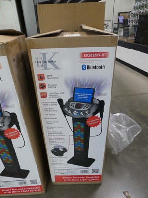 Lot 2277 - Easy Karaoke Bluetooth machine with pedestal
