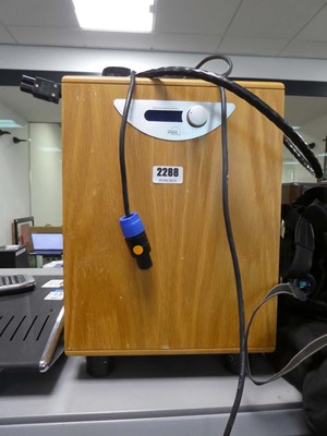 Lot 2288 - REL acoustics stampede 100W mossfet sub bass...