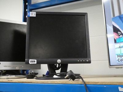 Lot 2320 - Dell monitor, model number: E173FPS, comes...