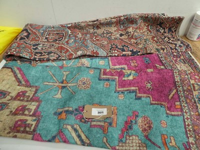 Lot 3611 - 2 x Renuu by Kukoon rugs - Savanna red 160 x...