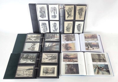 Lot 156 - Five albums containing approximately four...