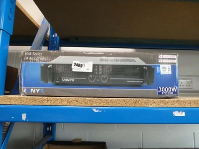 Lot 2469 - Vonyx VXA-Series PA Amp.