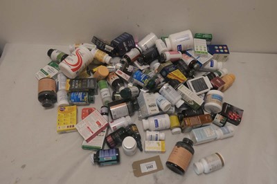 Lot 2402 - A Large selection of vitamins/supplements