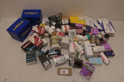 Lot 2403 - A Large selection of vitamins/supplements