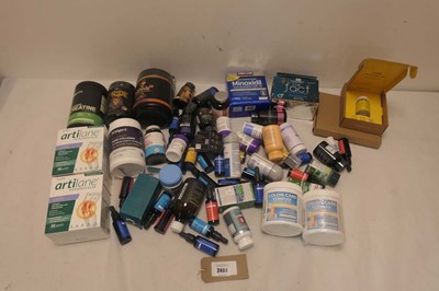 Lot 2404 - A Large selection of vitamins/supplements