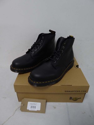 Lot Boxed pair of Dr. Martens 101 UB boots, black,...