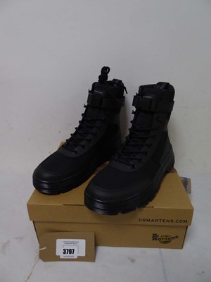 Lot Boxed pair of Dr. Martens Combs Tech boots,...