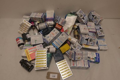 Lot 2428 - A Large selection of vitamins/supplements