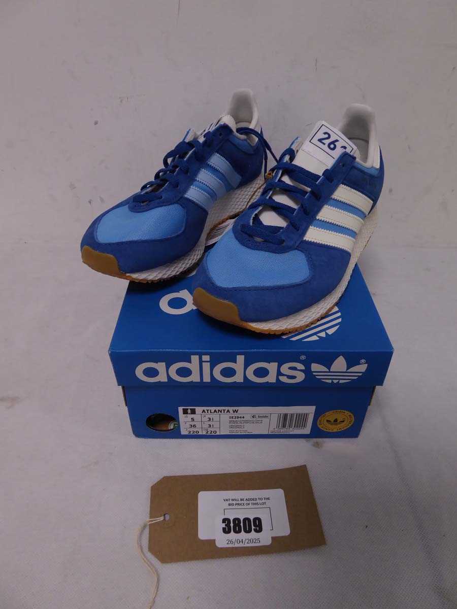 Lot 3809 - Boxed pair of ladies Adidas Atlanta,...