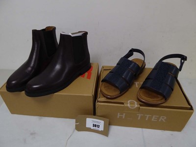 Lot 3812 - Boxed pair of ladies Hotter Madrid sandals,...