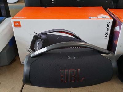 Lot 1340 - JBL BOOMBOX3 portable bluetooth speaker, boxed