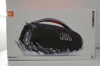 Lot 1341 - JBL BOOMBOX3 portable bluetooth speaker, boxed