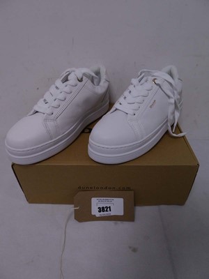 Lot 3821 - Boxed pair of ladies Dune 487 Eastern trainers,...
