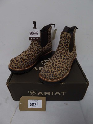 Lot 3822 - Boxed pair of ladies Ariat Fatbaby Twin Gore...