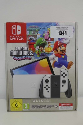 Lot 1344 - Nintendo Switch OLED model, boxed