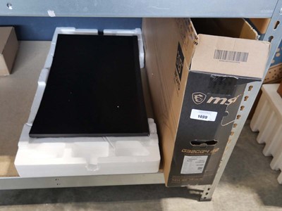 Lot 1350 - MSI G32CQ4 E2 curved gaming monitor, boxed
