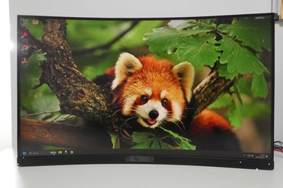 Lot 1351 - MSI G32CQ4 E2 curved gaming monitor, boxed