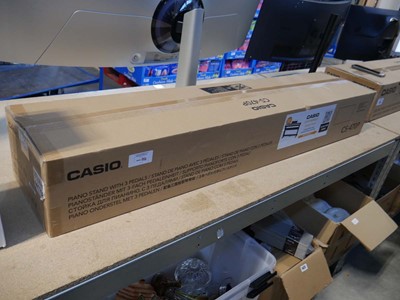 Lot 1352 - Casio digital piano, model CDP-S160 BK, boxed,...