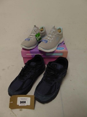 Lot 3838 - Boxed pair of ladies Skechers Summits,...