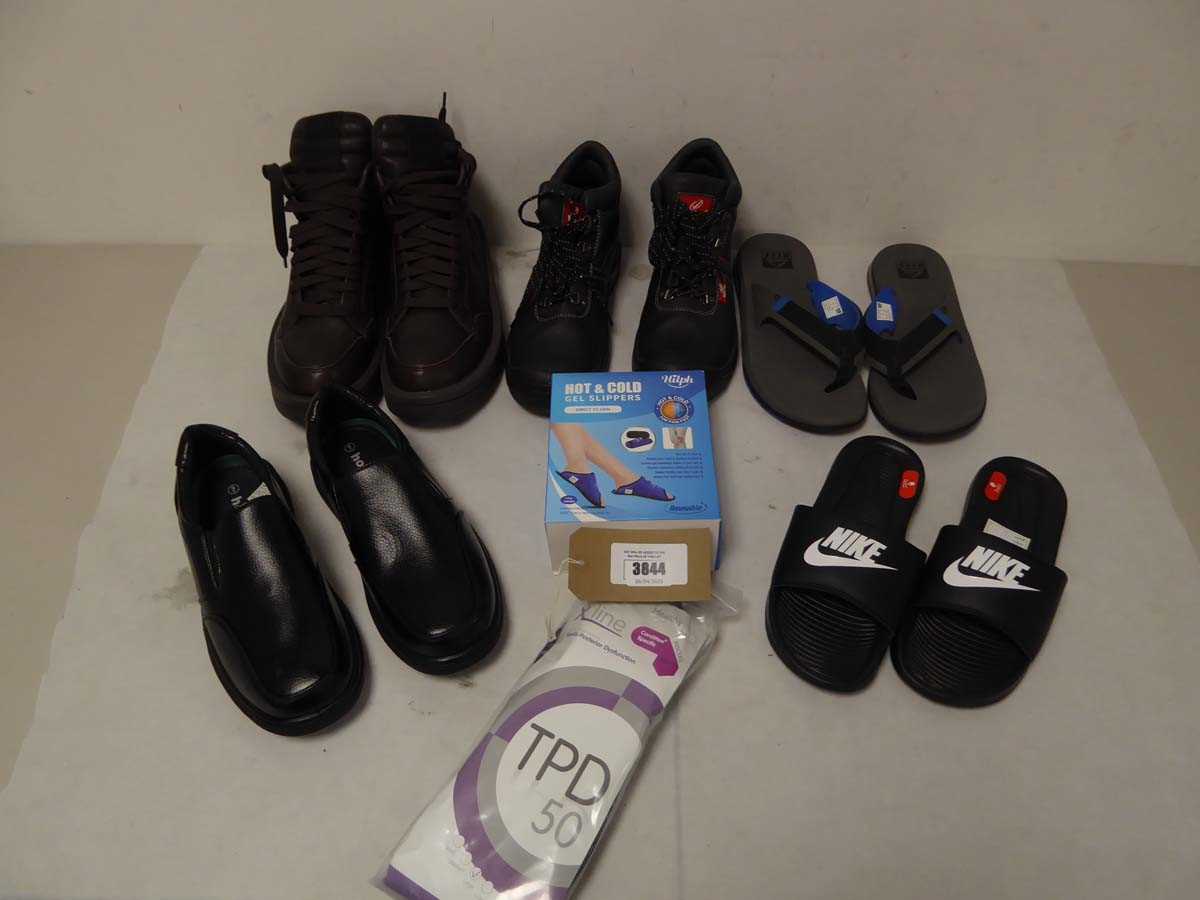 Lot 3844 - 5 pairs of men's shoes of various style and...