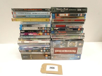 Lot 2436 - Quantity of DVD and Blu-Ray films / box sets