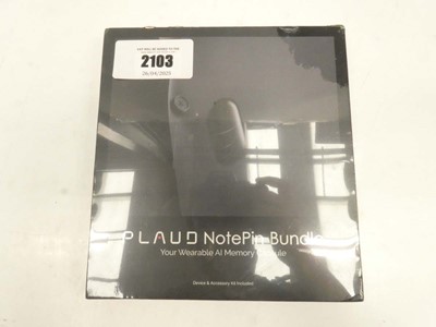 Lot 2103 - Plaud NotePin Bundle 'AI note taker'