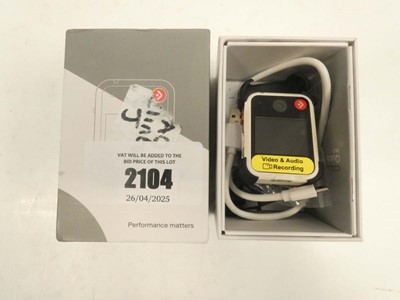 Lot 2104 - Calla body cam