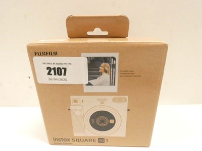 Lot 2107 - Fujifilm Instax Square SQ1 instant camera
