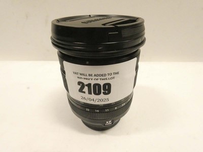 Lot 2109 - Fujifilm XF Zoom 16-80mm 1:4 lens