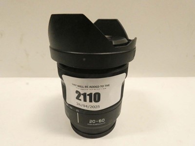 Lot 2110 - Lumix 20-60mm 1:3.5-5.6 / 20 lens