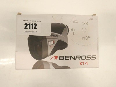 Lot 2112 - Benross XT-1 golf range finder