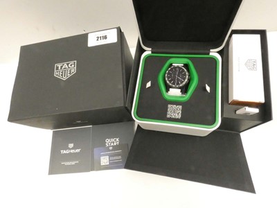 Lot 2116 - Tag Heuer Connected Golf Edition smartwatch...
