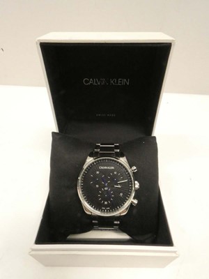 Lot 2119 - Calvin Klein wristwatch with box
