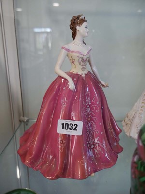 Lot 1032 - Coalport fingurine "Valentine Ball" no....