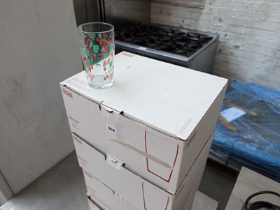 Lot 686 - 4 boxes of 12 Rastal Brunt pint glasses (48 in...