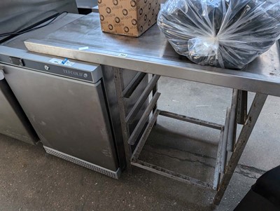 Lot 688 - 105cm stainless steel draining board section