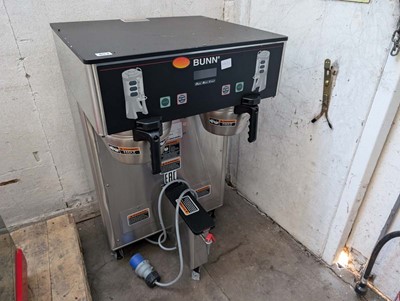 Lot 829 - 56cm Bunn digital brewer control 2 station...
