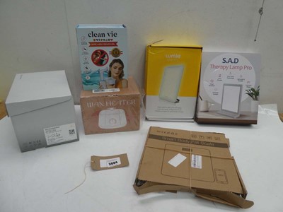 Lot 3684 - Lumie Vitamin L lamp, S.A.D therapy lamp, wax...