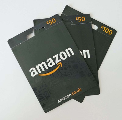 Lot 1 - Amazon (x3) - Total face value £200